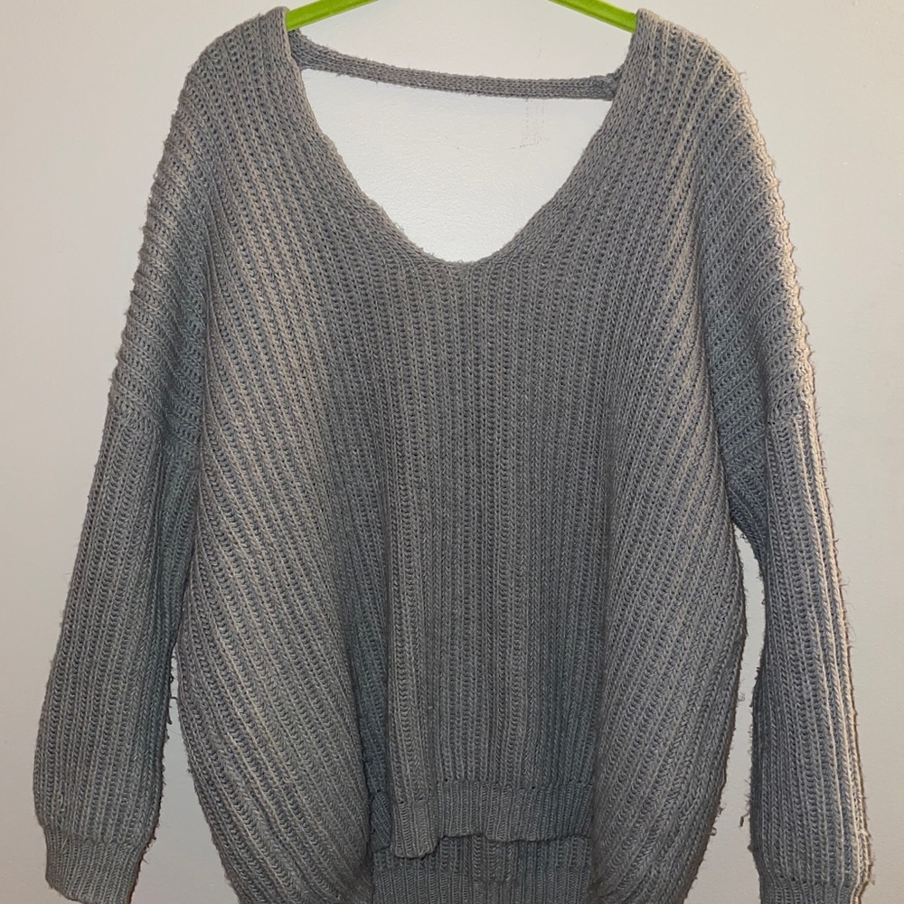 Grey sweater